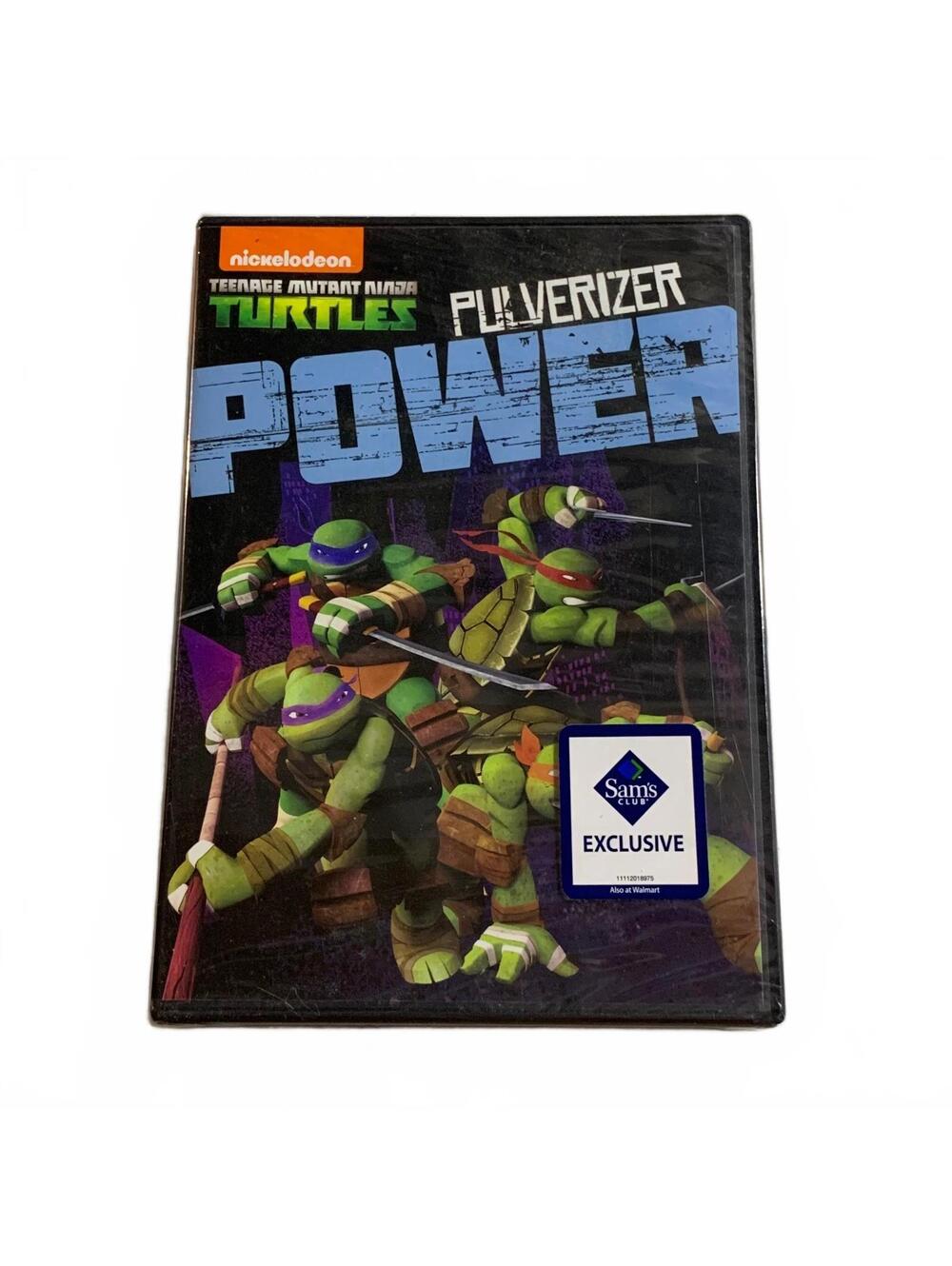 Teenage Mutant Ninja Turtles Pulverizer Power DVD Nickelodeon Target NEW